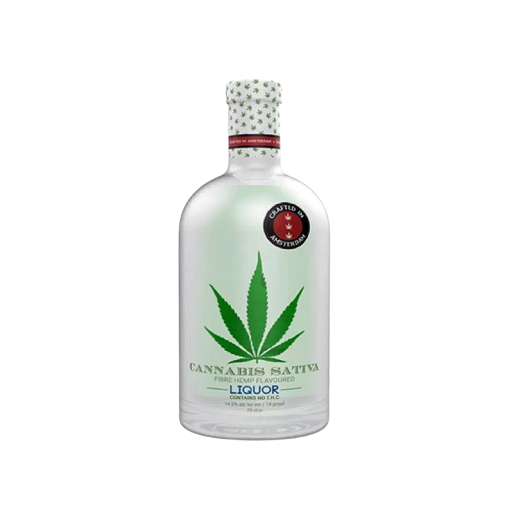 Cannabis sativa liqueur 70cl - 14.5% Vol. - Dutch Windmill Spirits - Hollande