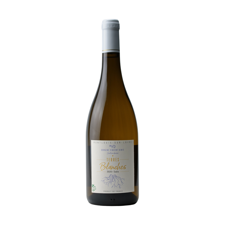 TERRES Blanches Tendre 2020 Blanc Montlouis sur loire- Vincent DENIS