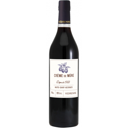 Crème de Mûre 70 cl 15% - Vedrenne