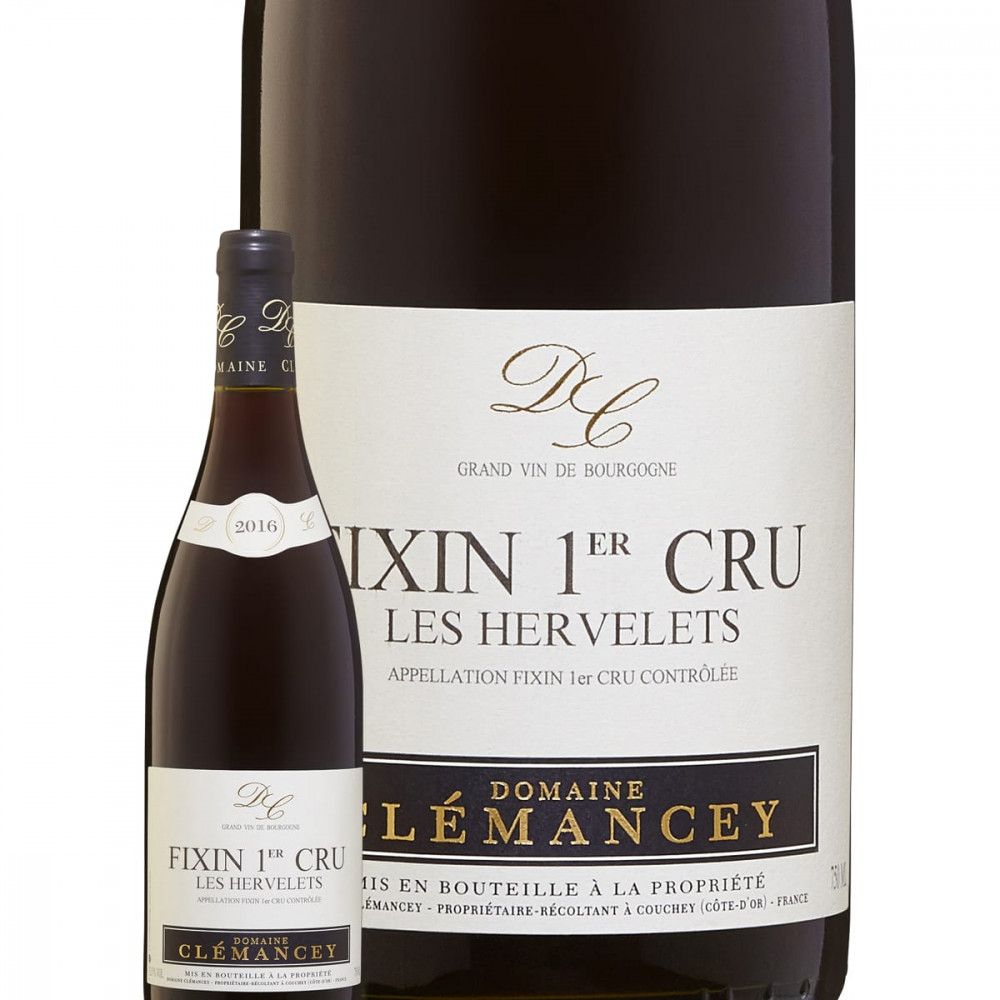 FIXIN 1er Cru LES HERVELETS 2019 - Domaine Clémencay