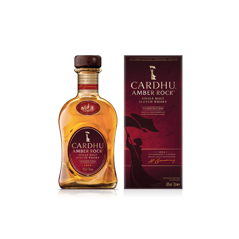 CARDHU Amber Rock 40% whisky Ecosse