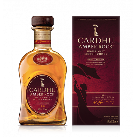 CARDHU Amber Rock 40% whisky Ecosse