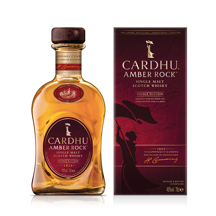 CARDHU Amber Rock 40% whisky Ecosse
