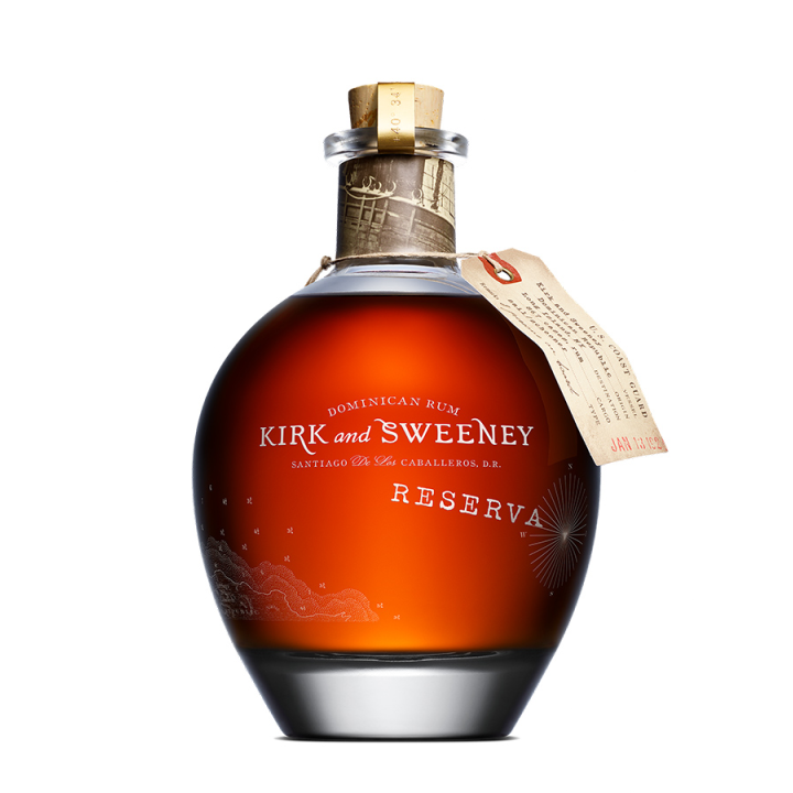 KIRK & SWEENEY Reserva rhum- 70cl - 40°-République Dominicaine