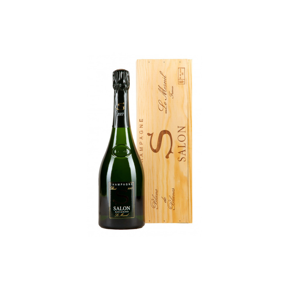 Champagne Salon 2007 - caisse bois - Grand Cru