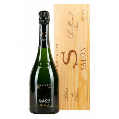 Champagne Salon 2007 - caisse bois - Grand Cru