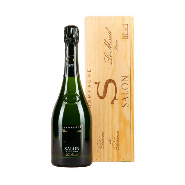 Champagne Salon 2007 - caisse bois - Grand Cru