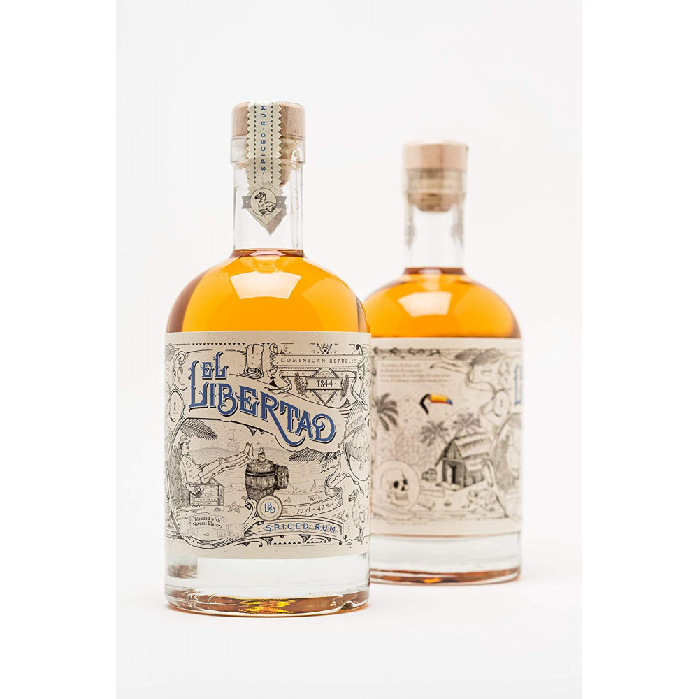 Rhum EL LIBERTAD Spiced  - 70 cl 40°