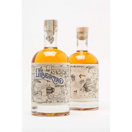 Rhum EL LIBERTAD Spiced  - 70 cl 40°