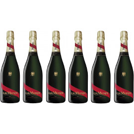 Champagne Cordon Rouge Brut  sous étui -  GH MUMM par 6x75cl