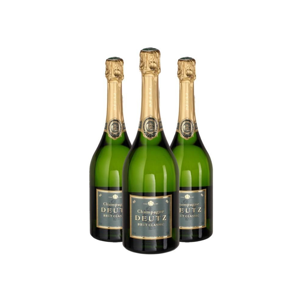 3x75cl Champagne Brut Classic - DEUTZ