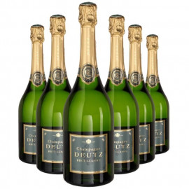 6x75 cl Champagne Brut Classic étui  - DEUTZ