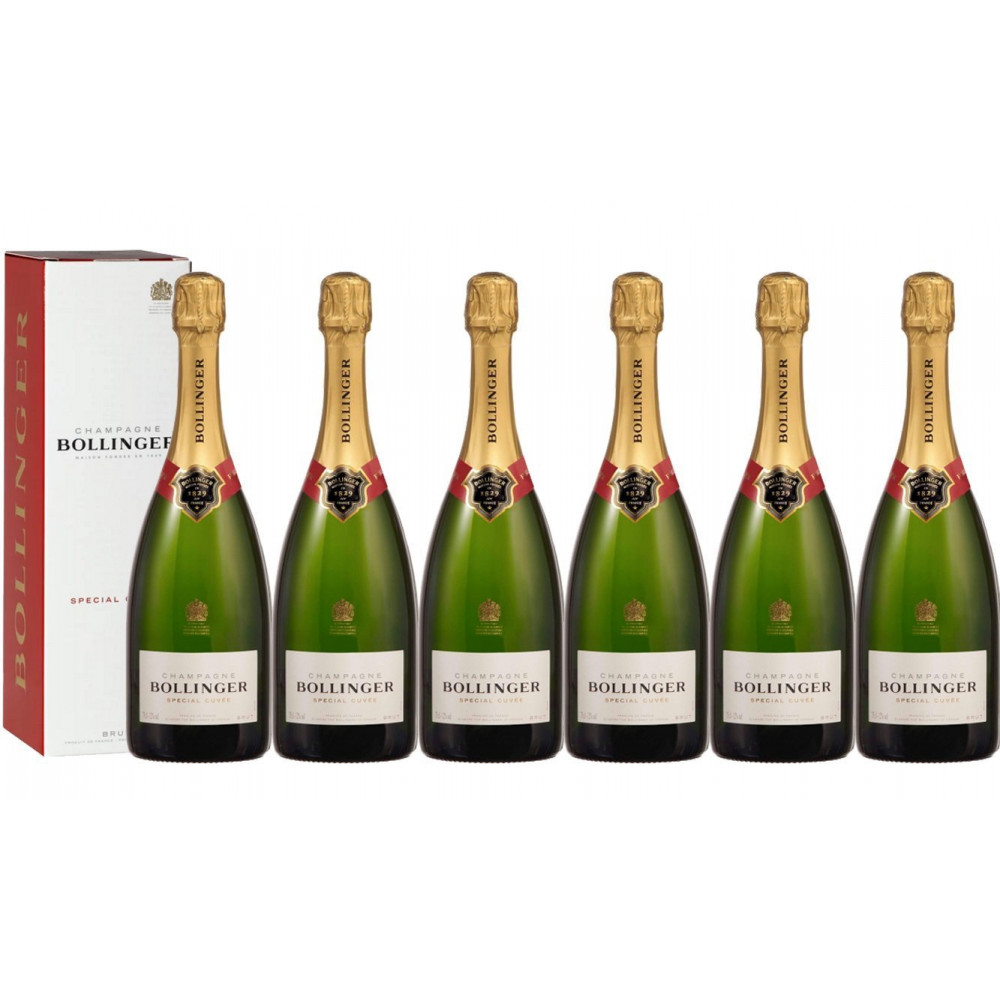 6x75cl Spécial Cuvée brut sous étui - Champagne BOLLINGER