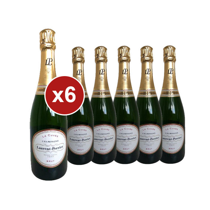 6x75 cl La Cuvée Brut - Champagne Laurent-Perrier