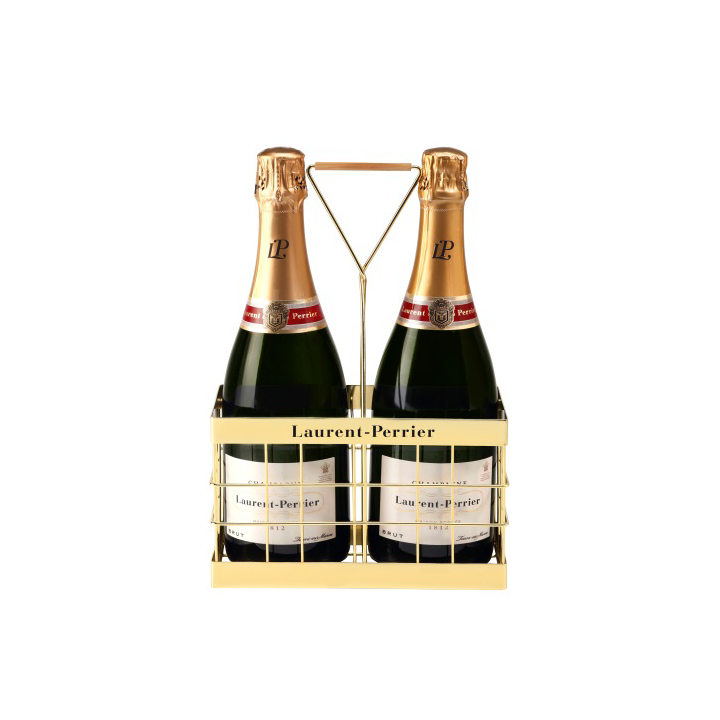 Casiers 2 bouteilles 75 cl Champagne La Cuvée - LAURENT-PERRIER