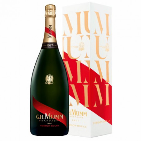 Magnum Cordon Rouge Brut sous étui - GH MUMM