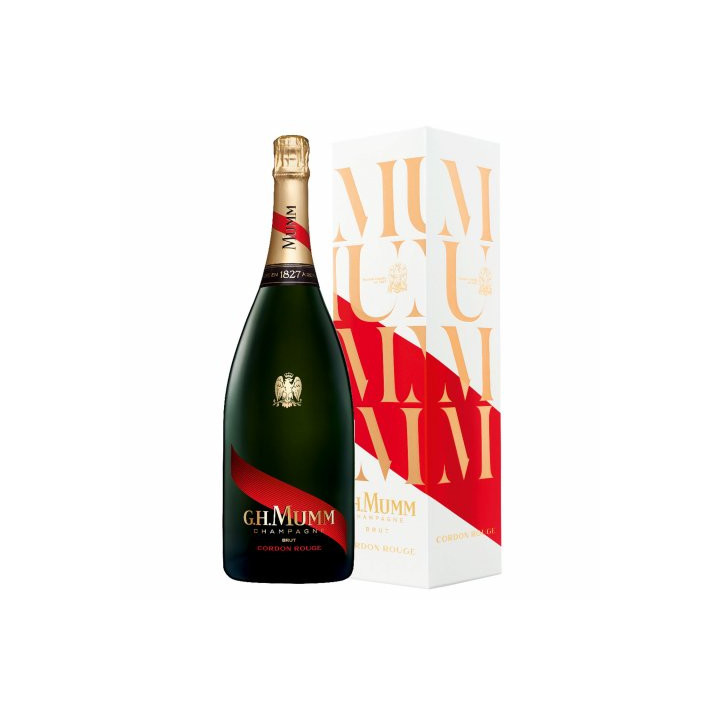 Magnum Cordon Rouge Brut sous étui - GH MUMM