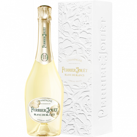 Champagne Perrier Jouët étui green box - Blanc de Blancs