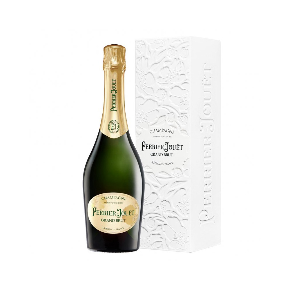 Champagne Perrier Jouët étui green box - Grand Brut
