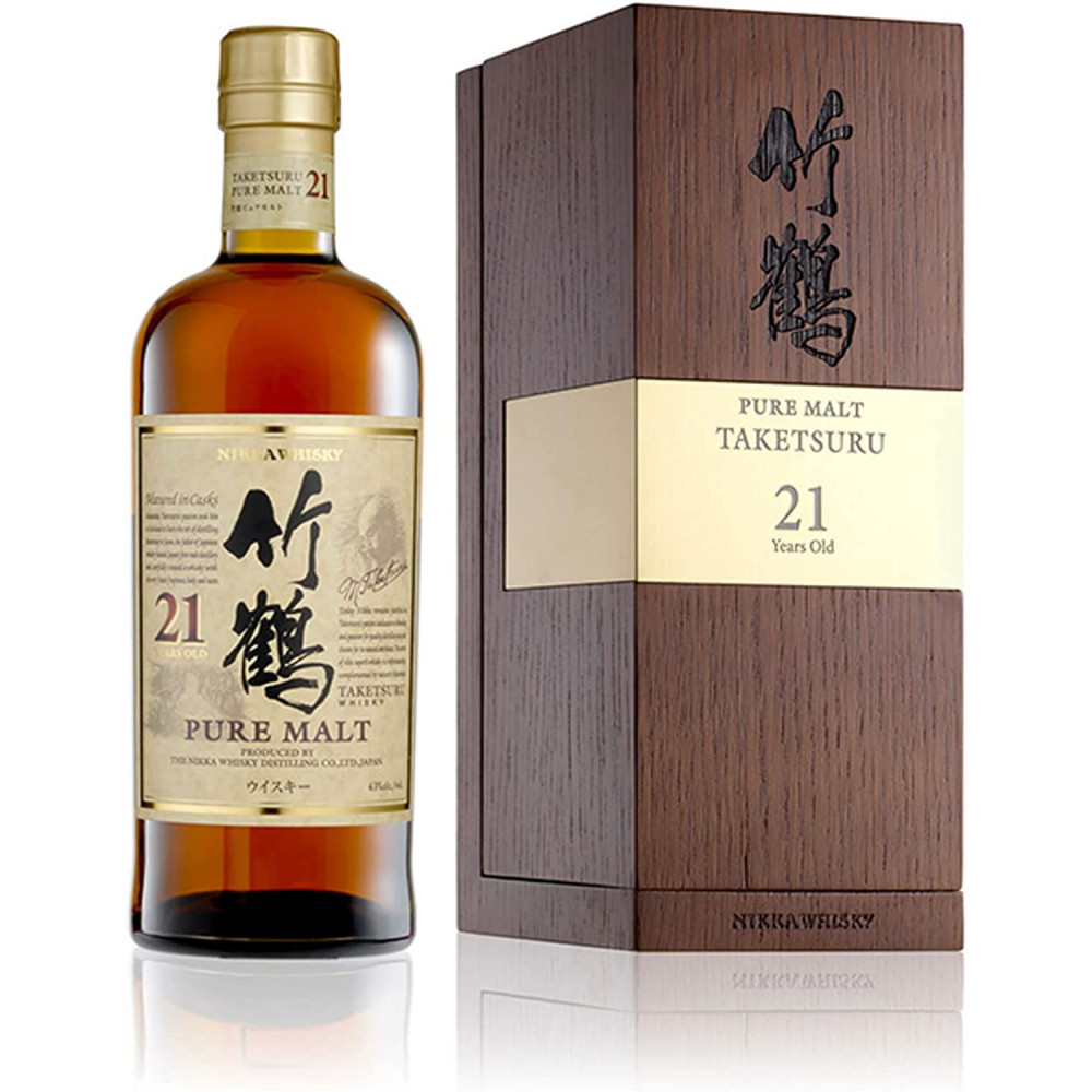 NIKKA 21 ans Taketsuru sous étui 70 cl 43% - Japon