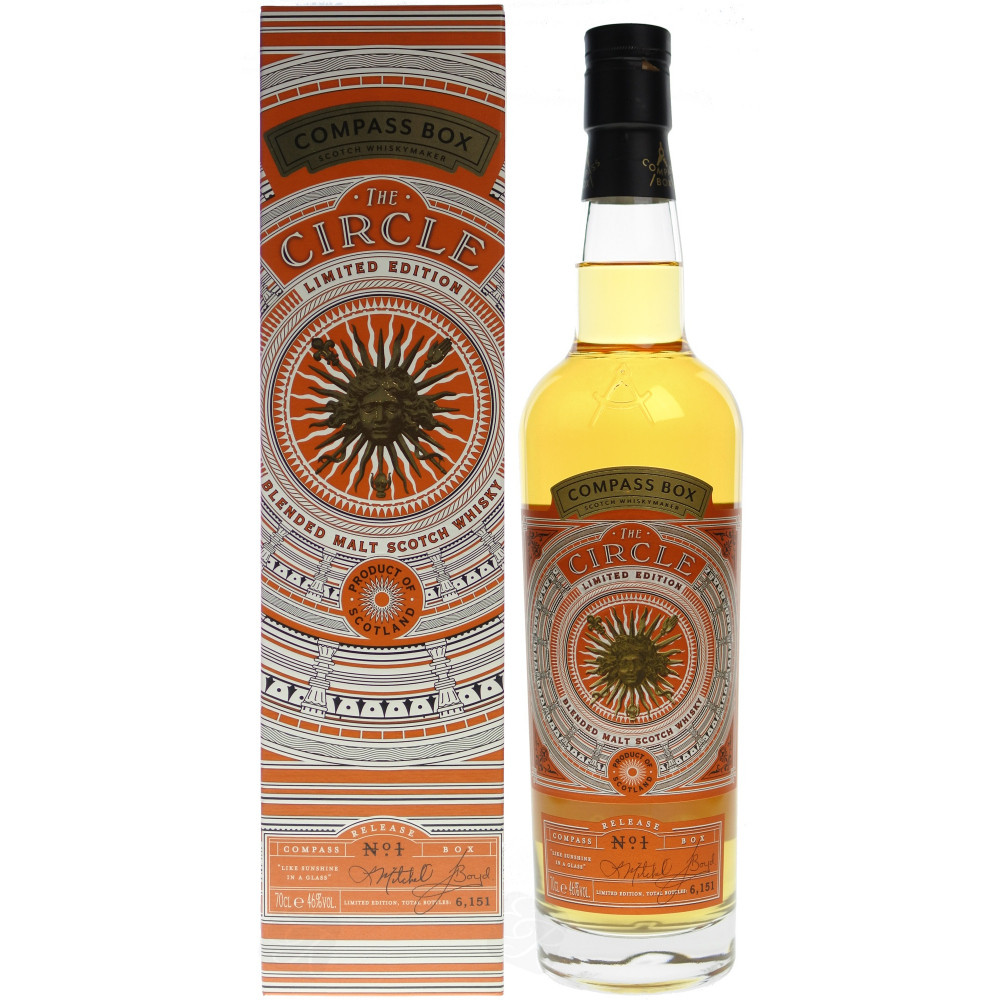 The Circle No. 2 Whisky - Ecosse -  Compass Box