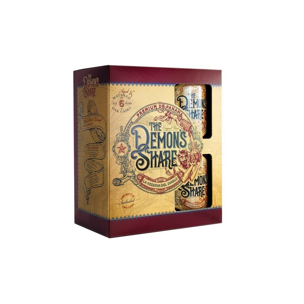 coffret Demon’s Share 6 ans + 2 verres  Panama