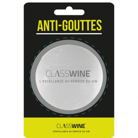 Pochette de 10 anti-gouttes feuilles - class wine