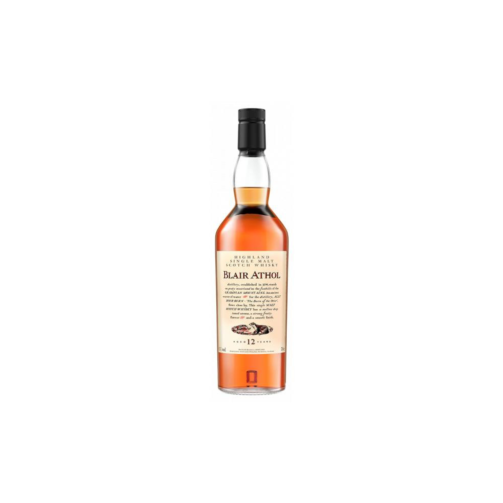 Blair Athol 12 ANS -  single malt Whisky - Ecosse -collection flore et fauna