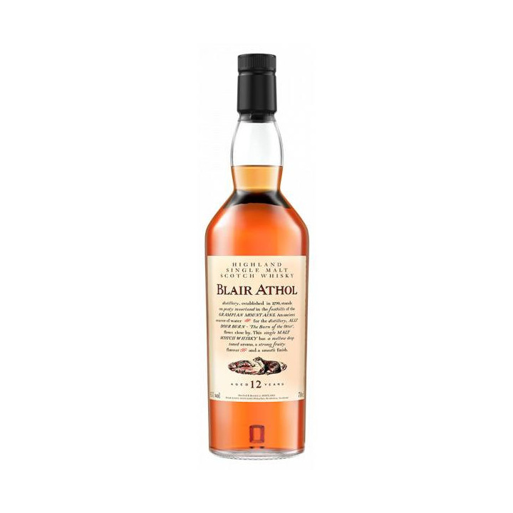 Blair Athol 12 ANS -  single malt Whisky - Ecosse -collection flore et fauna