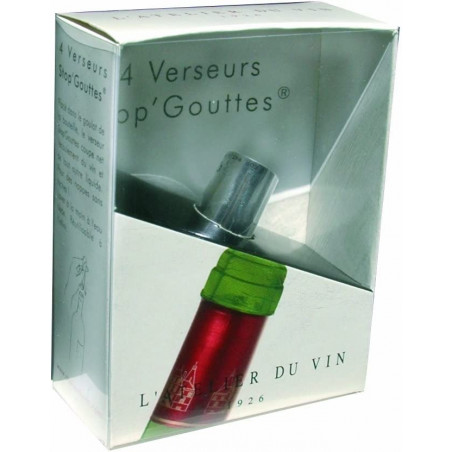 4 Verseurs Stop-Gouttes Classic 081095-0 - ATELIER DU VIN