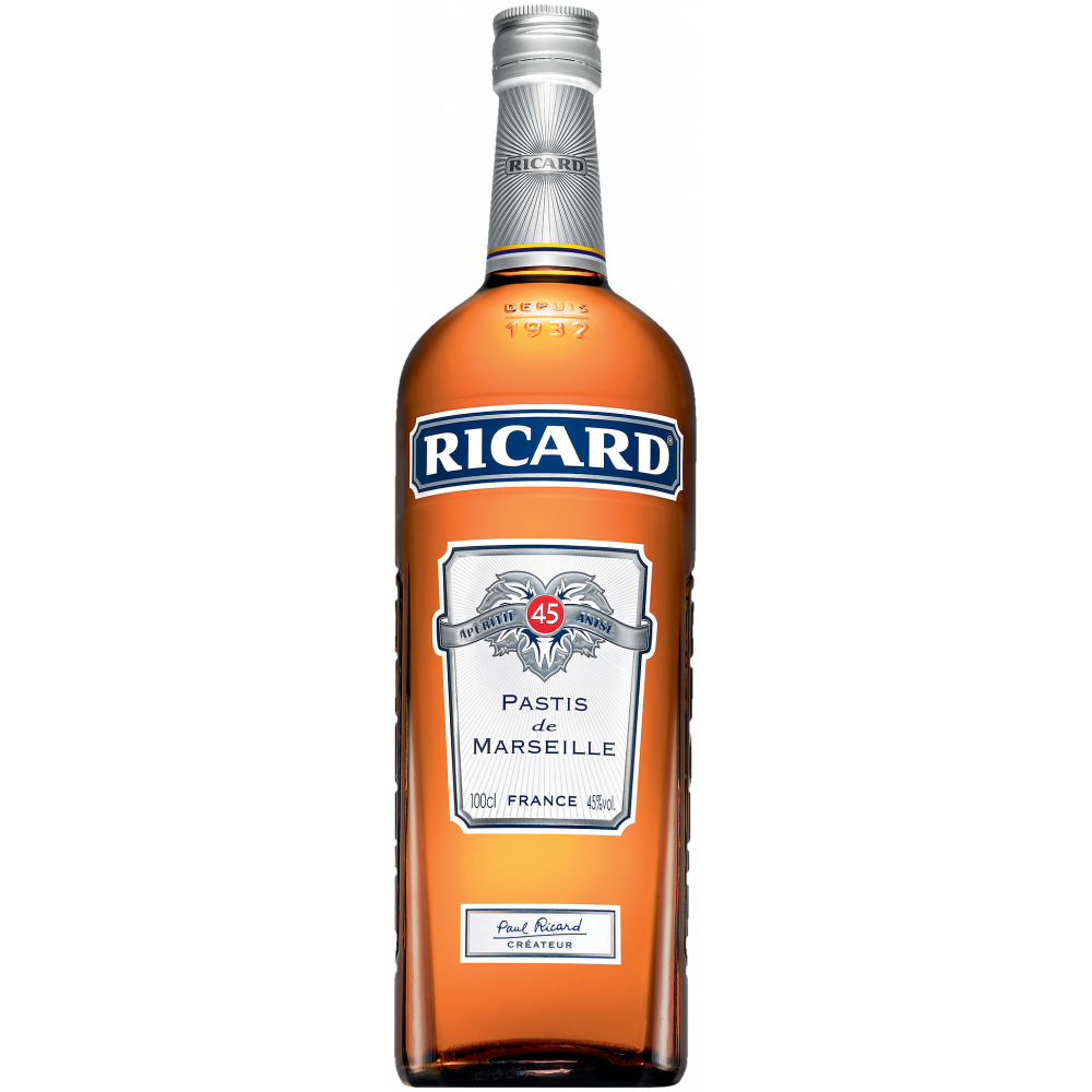 Pastis Ricard Anisé 45% vol - 70cl