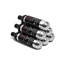 Coravin Gaz Argon - Capsules en Acier Inoxydable - Pack de 6