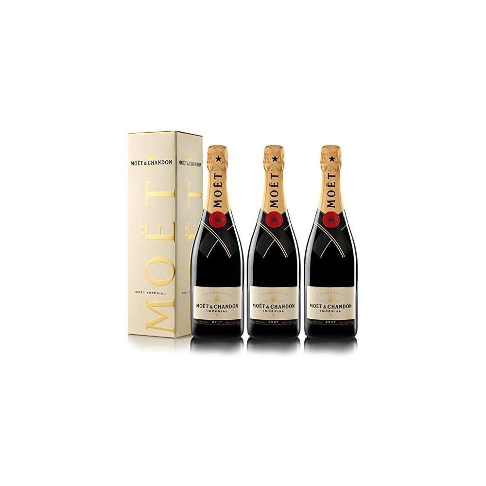 Brut Impérial étuis - Champagne MOËT & CHANDON 3x75cl
