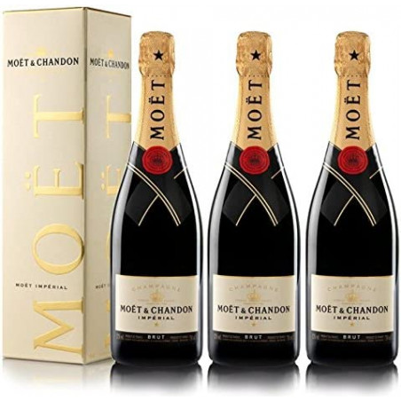 Brut Impérial étuis - Champagne MOËT & CHANDON 3x75cl