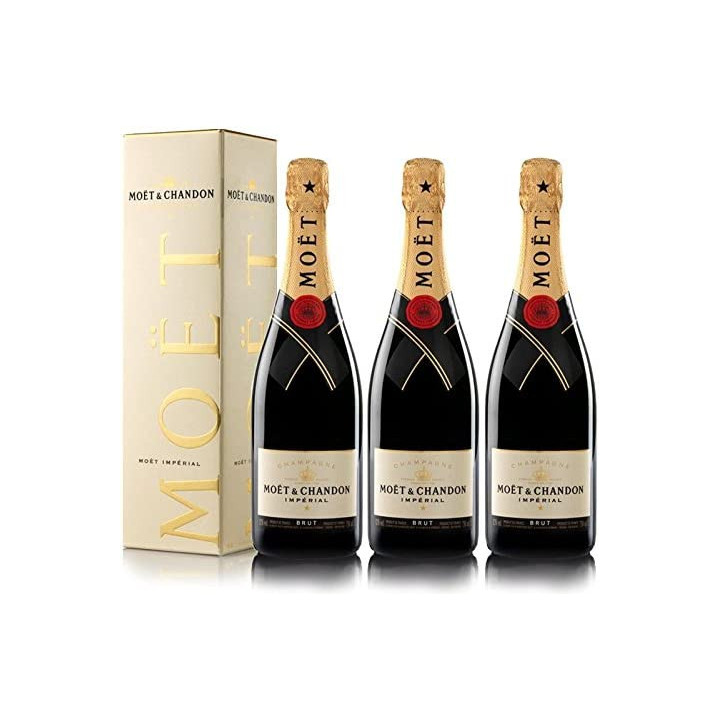 Brut Impérial étuis - Champagne MOËT & CHANDON 3x75cl