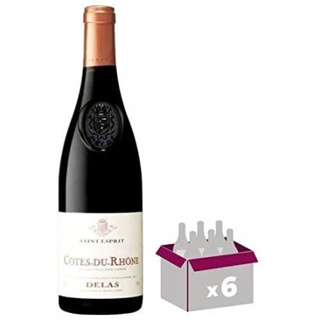 Côte du Rhône Saint Esprit 2023 - DELAS - 6x75cl
