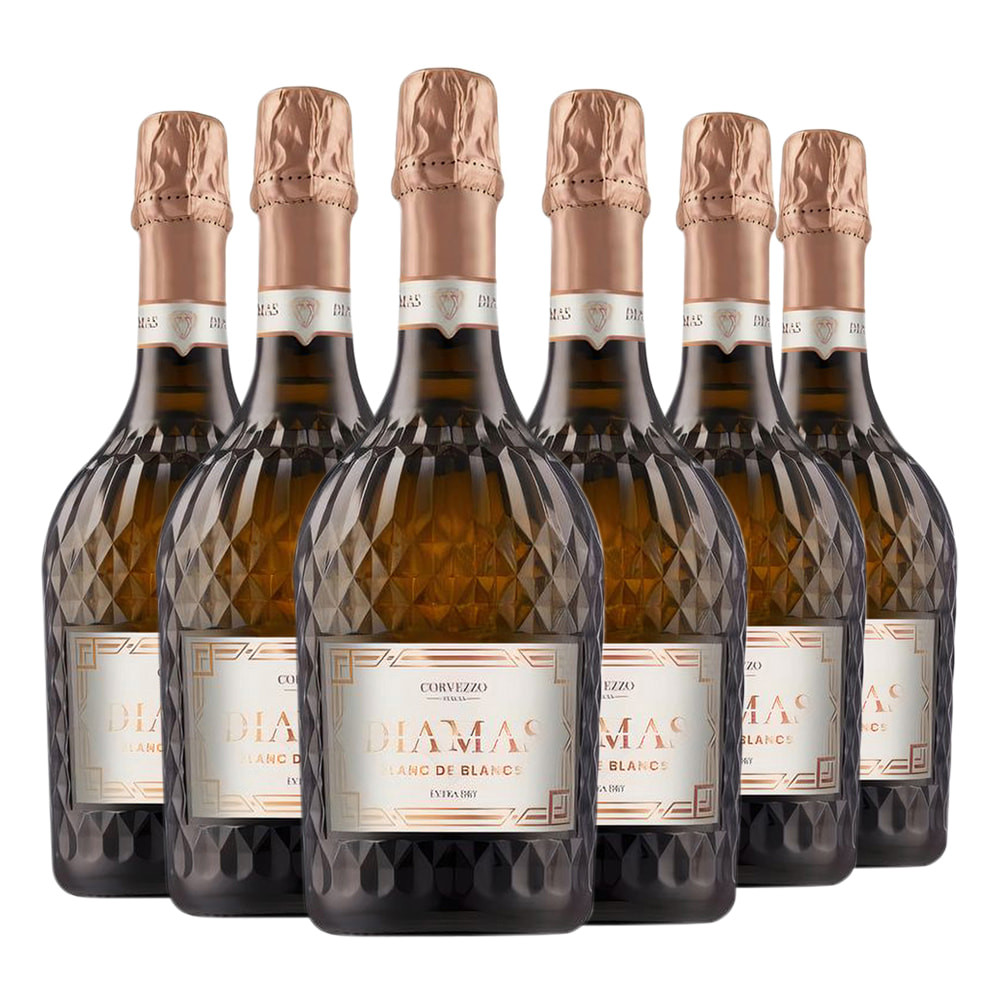 Spumante Diamas Blanc de Blancs Bio Corvezzo  - Italie - 6x75cl