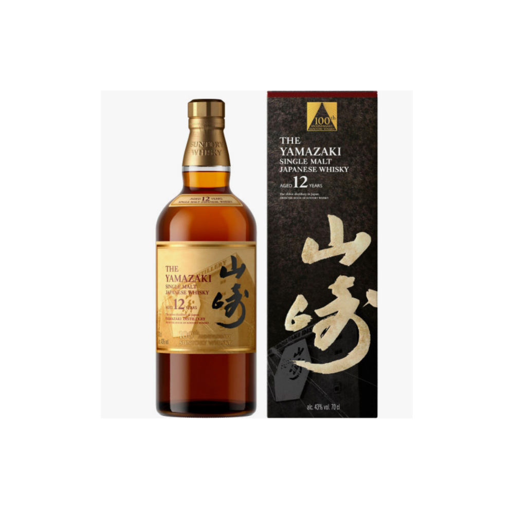 Yamazaki 12 ans - 100th anniversaire - 43% - Single Malt Whisky Suntory - Japon