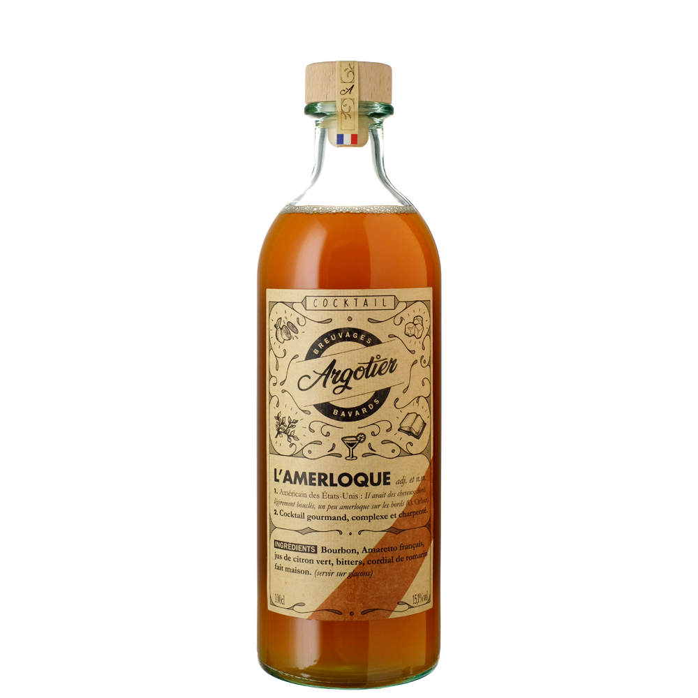 L’Amerloque Bourbon Cocktail prêt a boire 50cl - France - ARGOTIER