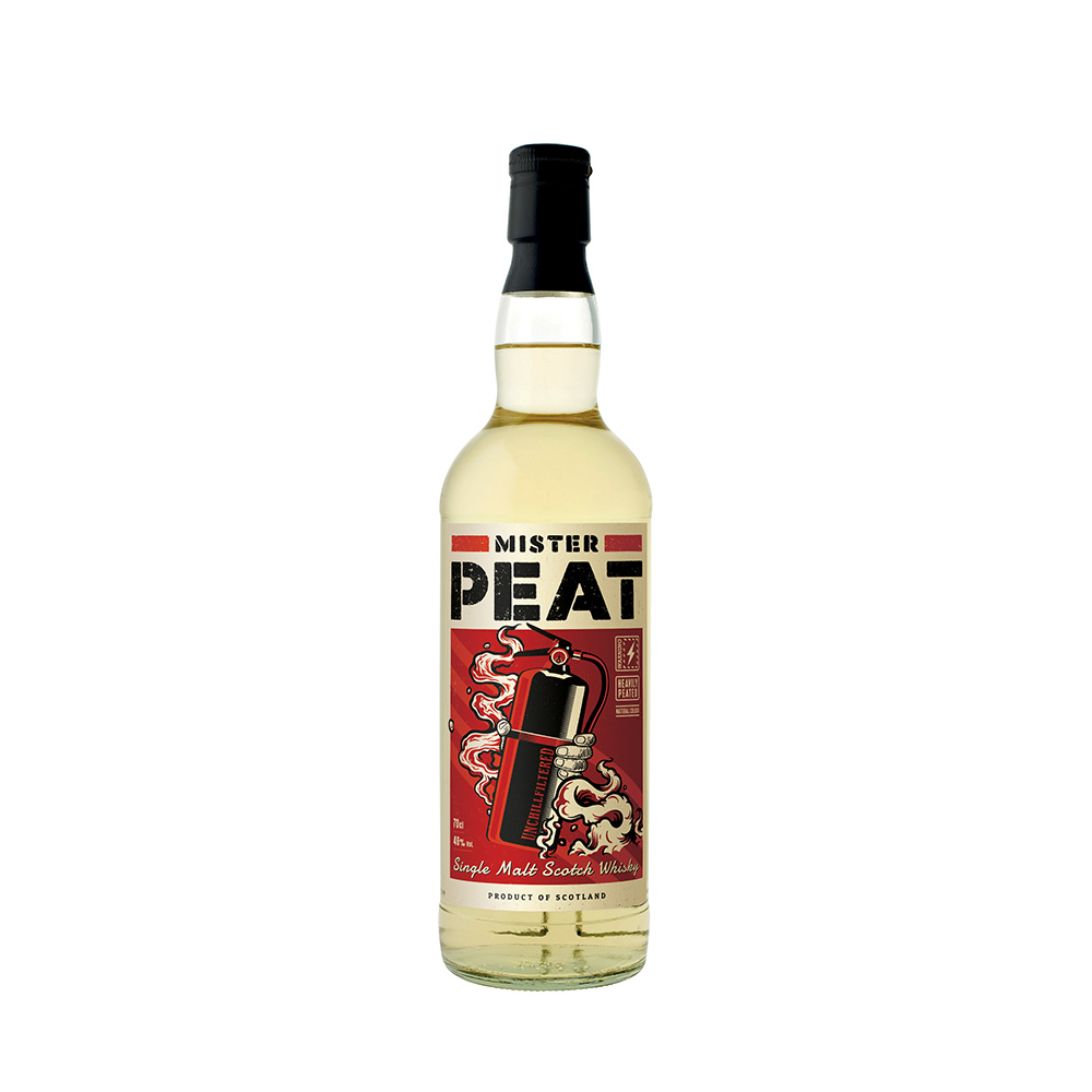 MISTER PEAT Original  46%, Single Malt Whisky - Ecosse