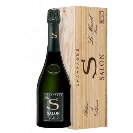 Champagne Salon 2013 - caisse bois - Grand Cru