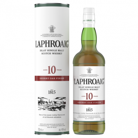 APHROAIG 10 ans 48% Sherry Oak Finish Whisky Tourbé