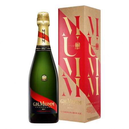 Champagne Cordon Rouge Brut sous étui -  GH MUMM
