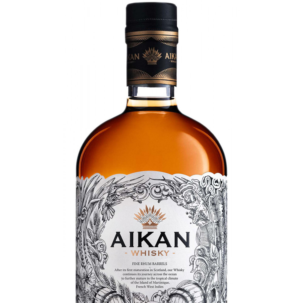 Aikan Whisky Fine rhum barrels - 70cl