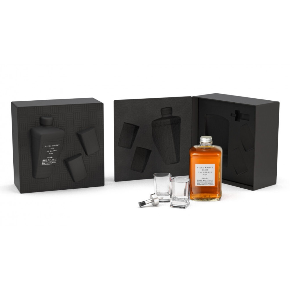 NIKKA From the Barrel Coffret Silhouette 2024 - 2 Verres & Pourer - Japon