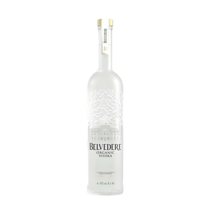 BELVEDERE Organic VODKA 40% - 70cl -Pologne