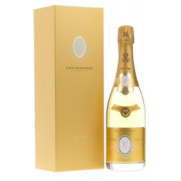 Cristal ROEDERER en coffret luxe 2014 - Champagne LOUIS ROEDERER