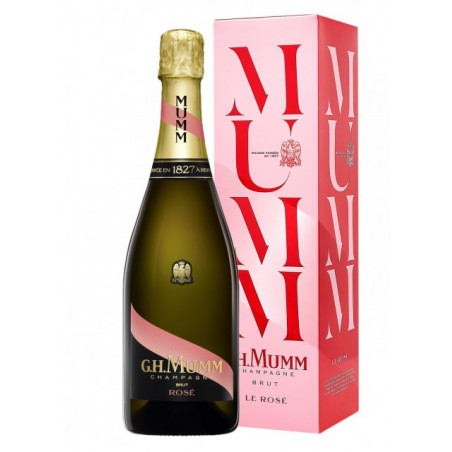 Cordon Rouge Rosé étui - Champagne  GH MUMM