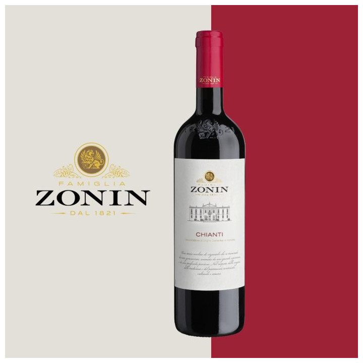 Zonin 1821 Zonin Chianti DOCG 2023  - ITALIE