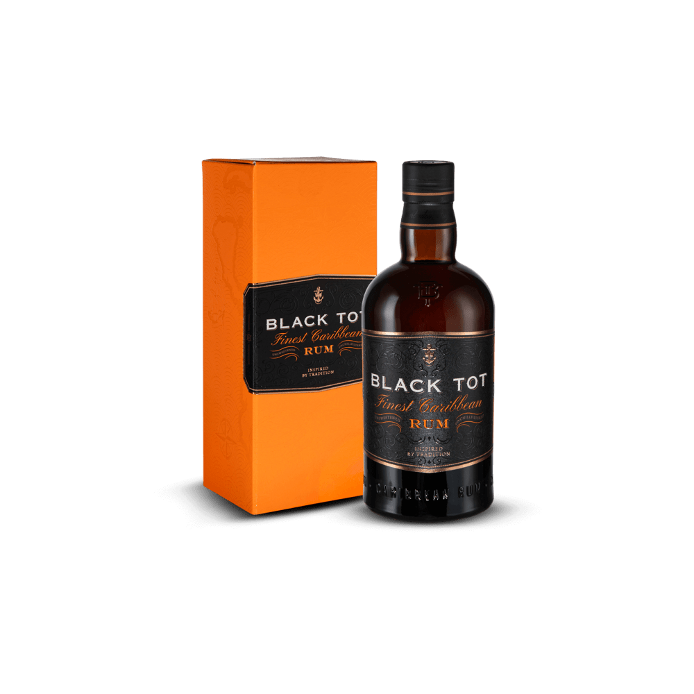 RHUM BLACK TOT Finest Caribbean 46.2% - CARAIBES